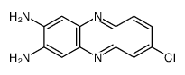 7-chlorophenazine-2,3-diamine结构式