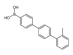 [4-[4-(2-methylphenyl)phenyl]phenyl]boronic acid Structure