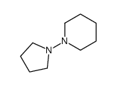 1-pyrrolidin-1-ylpiperidine结构式