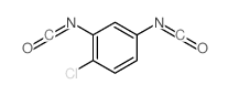 Benzene,1-chloro-2,4-diisocyanato- structure