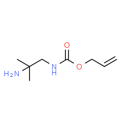 ALLYL 2-AMINO-2-METHYLPROPYLCARBAMATE结构式