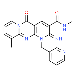 2-imino-N,10-dimethyl-5-oxo-1-(3-pyridinylmethyl)-1,5-dihydro-2H-dipyrido[1,2-a:2,3-d]pyrimidine-3-carboxamide picture