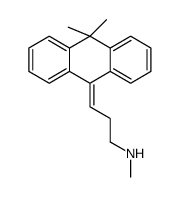 3-(10,10-dimethylanthracen-9-ylidene)-N-methylpropan-1-amine Structure