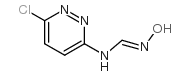 n-(6-chloropyridazin-3-yl)-n'-hydroxyiminoformamide结构式