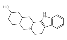 Yohimban-17.alpha.-ol Structure