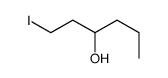 1-iodohexan-3-ol Structure
