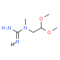 2-Azabutane, N-amidino-4,4-dimethoxy-结构式