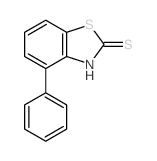 4-phenyl-3H-benzothiazole-2-thione结构式
