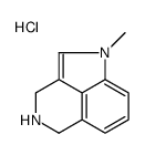1-Methyl-1,3,4,5-tetrahydropyrrolo(4,3,2-de)isoquinoline hydrochloride Structure