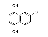 naphthalene-1,4,6-triol结构式