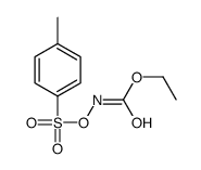(ethoxycarbonylamino) 4-methylbenzenesulfonate结构式