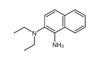 2-(diethylamino)-1-aminonaphthalene Structure