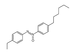 (4-ethylphenyl)imino-(4-hexylphenyl)-oxidoazanium结构式