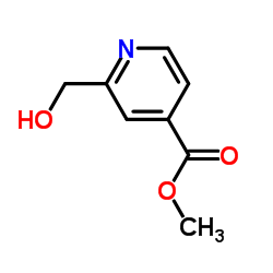Methyl 2-(hydroxymethyl)isonicotinate Structure