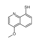 4-methoxyquinoline-8-thiol结构式