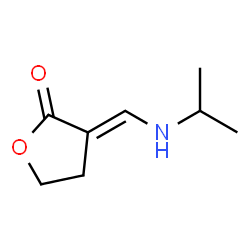 2(3H)-Furanone, dihydro-3-[[(1-methylethyl)amino]methylene]-, (3E)- (9CI) Structure