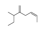 6-methyl-5-methylideneoct-2-ene结构式