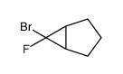 6-bromo-6-fluorobicyclo[3.1.0]hexane结构式