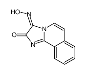 3-hydroxyiminoimidazo[2,1-a]isoquinolin-2-one结构式