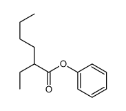 phenyl 2-ethylhexanoate Structure