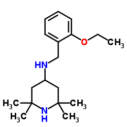 N-(2-Ethoxybenzyl)-2,2,6,6-tetramethylpiperidin-4-amine Structure