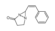 6-(2-phenylethenyl)-1,5-diazabicyclo[3.1.0]hexan-2-one Structure