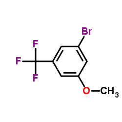 1-Bromo-3-methoxy-5-(trifluoromethyl)benzene Structure