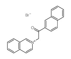 2-isoquinolin-2-yl-1-naphthalen-2-yl-ethanone Structure