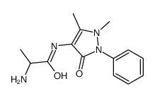 4-alanylaminoantipyrine结构式