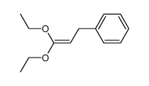 1,1-diethoxy-3-phenylprop-1-ene Structure