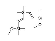bis[2-[methoxy(dimethyl)silyl]ethenyl]-dimethylsilane结构式