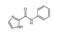 2-Imidazolecarboxylic acid N-phenylamide structure