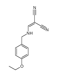 2-[[(4-ethoxyphenyl)methylamino]methylidene]propanedinitrile结构式