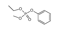 O-ethyl,O-methyl-O-phenyl phosphate Structure