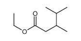 ethyl 3,4-dimethylpentanoate结构式