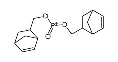 bis(5-bicyclo[2.2.1]hept-2-enylmethoxy)-oxophosphanium Structure