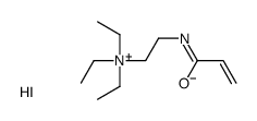 N-(2-ACRYLAMIDOETHYL)TRIETHYLAMMONIUMIOD IDE结构式