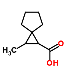 Spiro[2.4]heptane-1-carboxylic acid, 2-methyl- (9CI)结构式