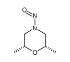 CIS-N-NITROSO-2,6-DIMETHYLMORPHOLINE structure