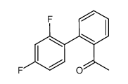 1-(2',4'-difluoro-1,1'-biphenyl-2-yl)ethanone Structure