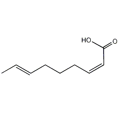 (E,Z)-2,7-Nonadienoic acid Structure