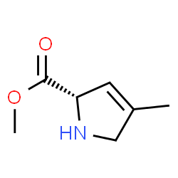 1H-Pyrrole-2-carboxylicacid,2,5-dihydro-4-methyl-,methylester,(2S)-(9CI)结构式