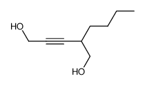 4-butyl-pent-2-yne-1,5-diol Structure