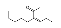 3-propylideneoctan-2-one Structure