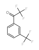 2,2,2-三氟-1-(3-(三氟甲基)苯基)乙酮结构式