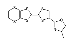 (rac)-EDT-TTF-Me-oxazoline结构式