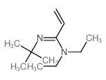 N,N-diethyl-N-tert-butyl-prop-2-enimidamide structure