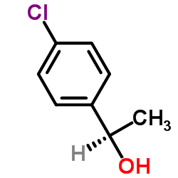 1-(4-Chlorophenyl)ethanol Structure