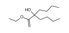 3-butyl-2-ethoxy-hept-1-en-3-ol结构式