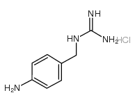 1-(4-氨基苄基)胍盐酸盐结构式